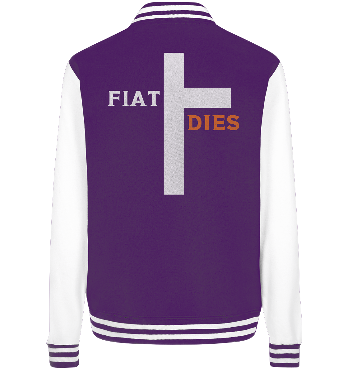 FIAT DIES (weiss / orange) - Ladies Collection - College Jacket