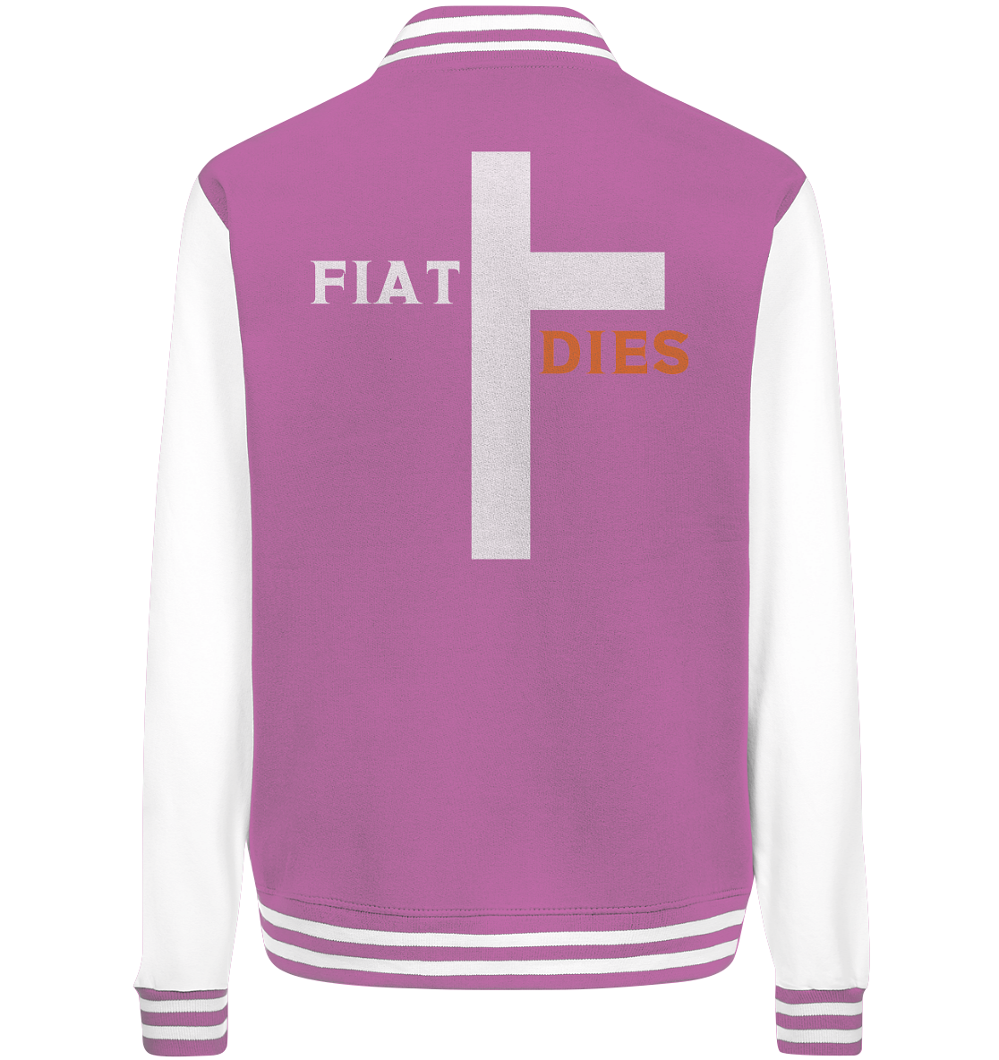 FIAT DIES (weiss / orange) - Ladies Collection - College Jacket