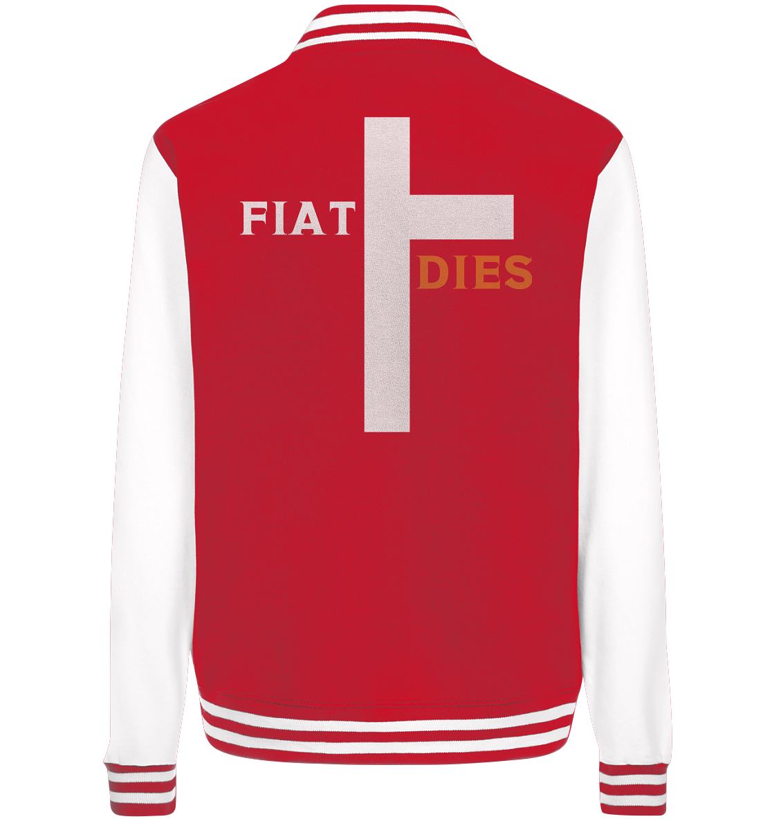 FIAT DIES (weiss / orange) - Ladies Collection - College Jacket