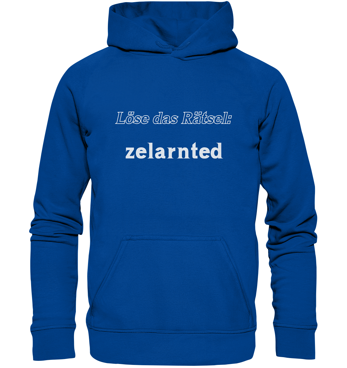 Löse das Rätsel - zelarnted - Basic Unisex Hoodie