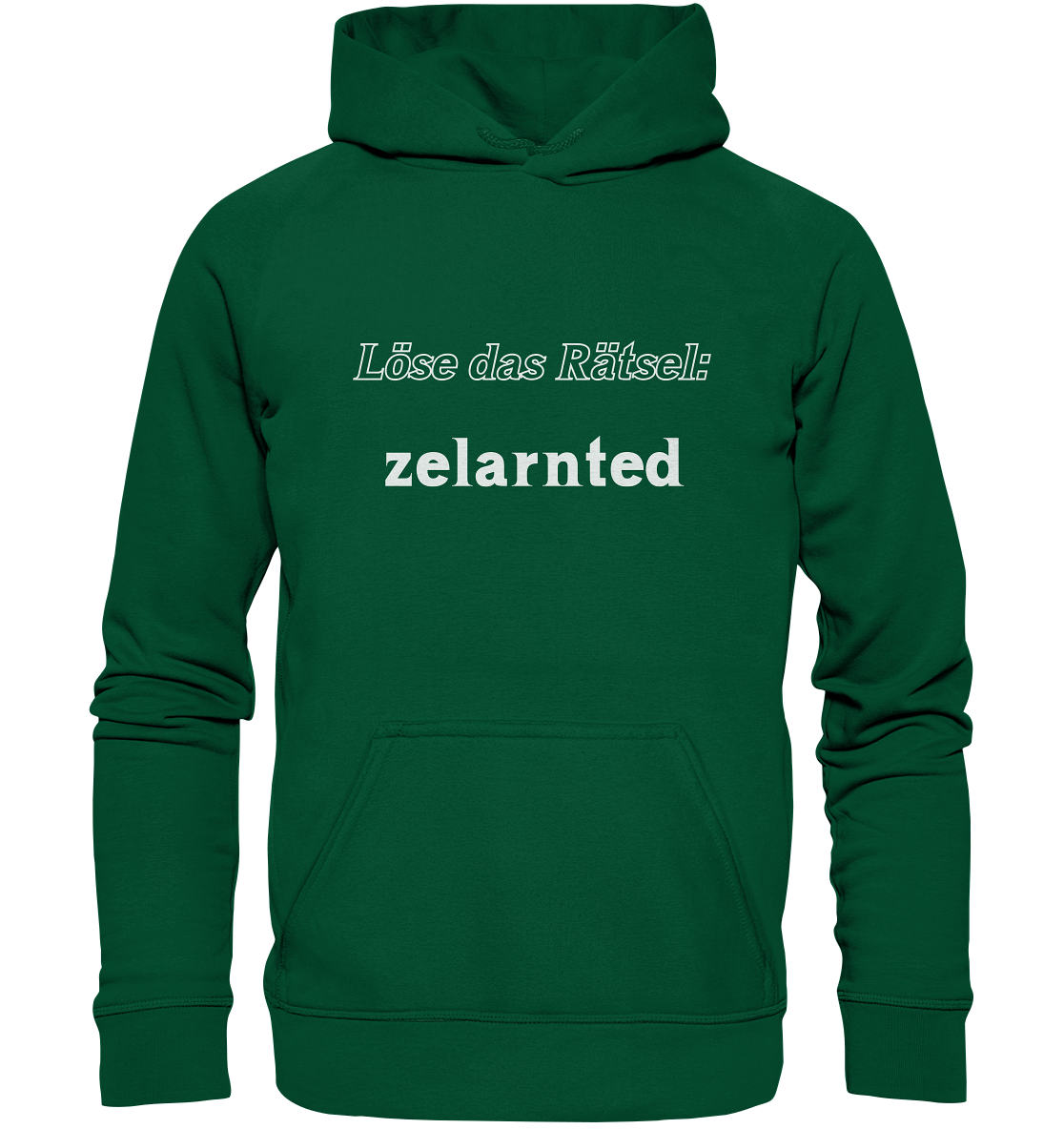 Löse das Rätsel - zelarnted - Basic Unisex Hoodie