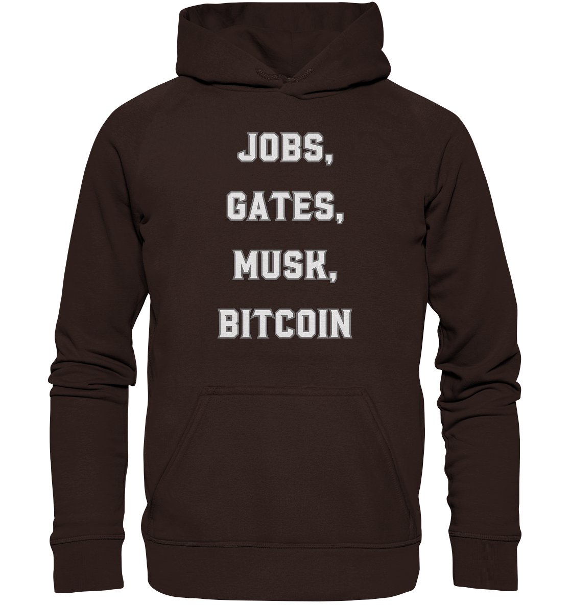 Steve Jobs, Bill Gates, Elon Musk, BITCOIN - Basic Unisex Hoodie
