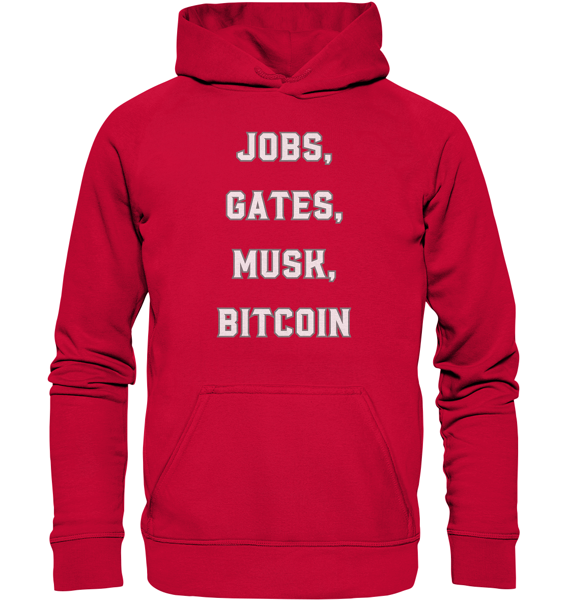 Steve Jobs, Bill Gates, Elon Musk, BITCOIN - Basic Unisex Hoodie