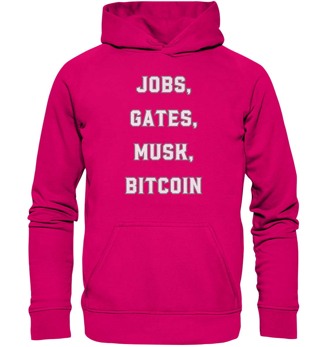 Steve Jobs, Bill Gates, Elon Musk, BITCOIN - Basic Unisex Hoodie