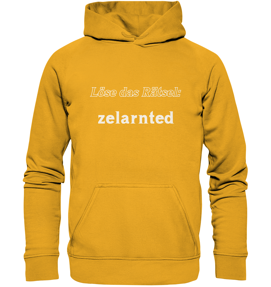 Löse das Rätsel - zelarnted - Basic Unisex Hoodie