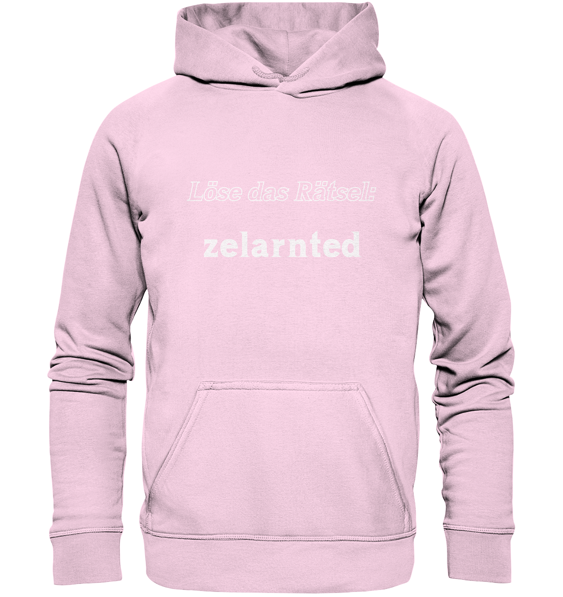 Löse das Rätsel - zelarnted - Basic Unisex Hoodie