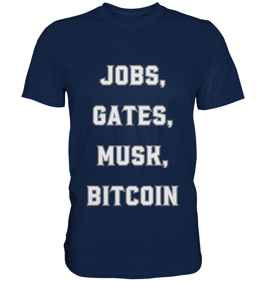 Steve Jobs, Bill Gates, Elon Musk, BITCOIN - Classic Shirt