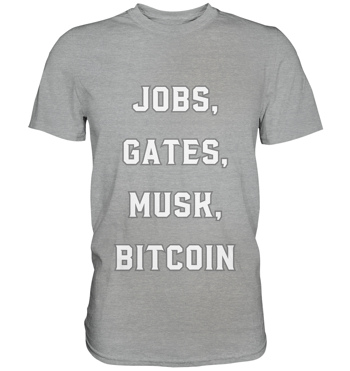 Steve Jobs, Bill Gates, Elon Musk, BITCOIN - Classic Shirt
