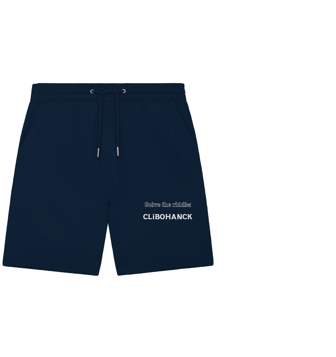 SOLVE THE RIDDLE - CLiBOHANCK (Ladies) - Organic Jogger Shorts