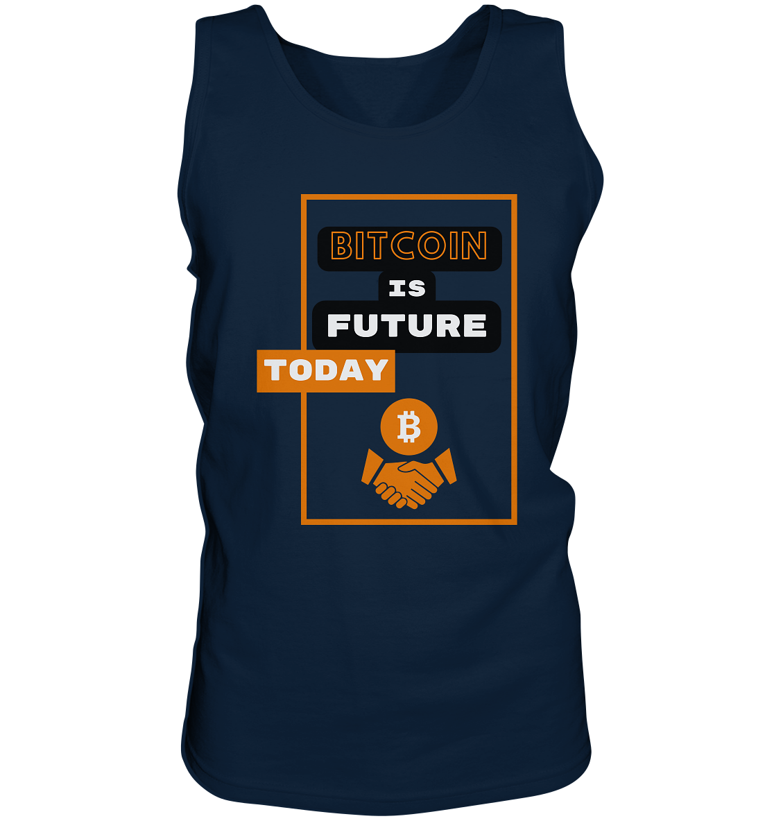 BITCOIN IS FUTURE TODAY - Tank-Top