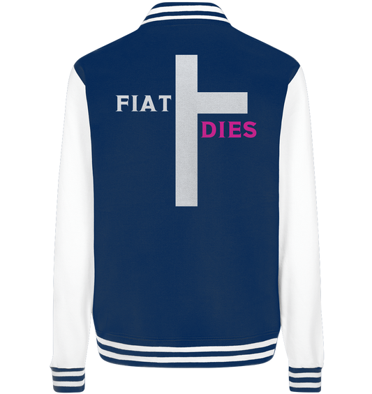 FIAT DIES (weiss / pink) - Ladies Collection  - College Jacket