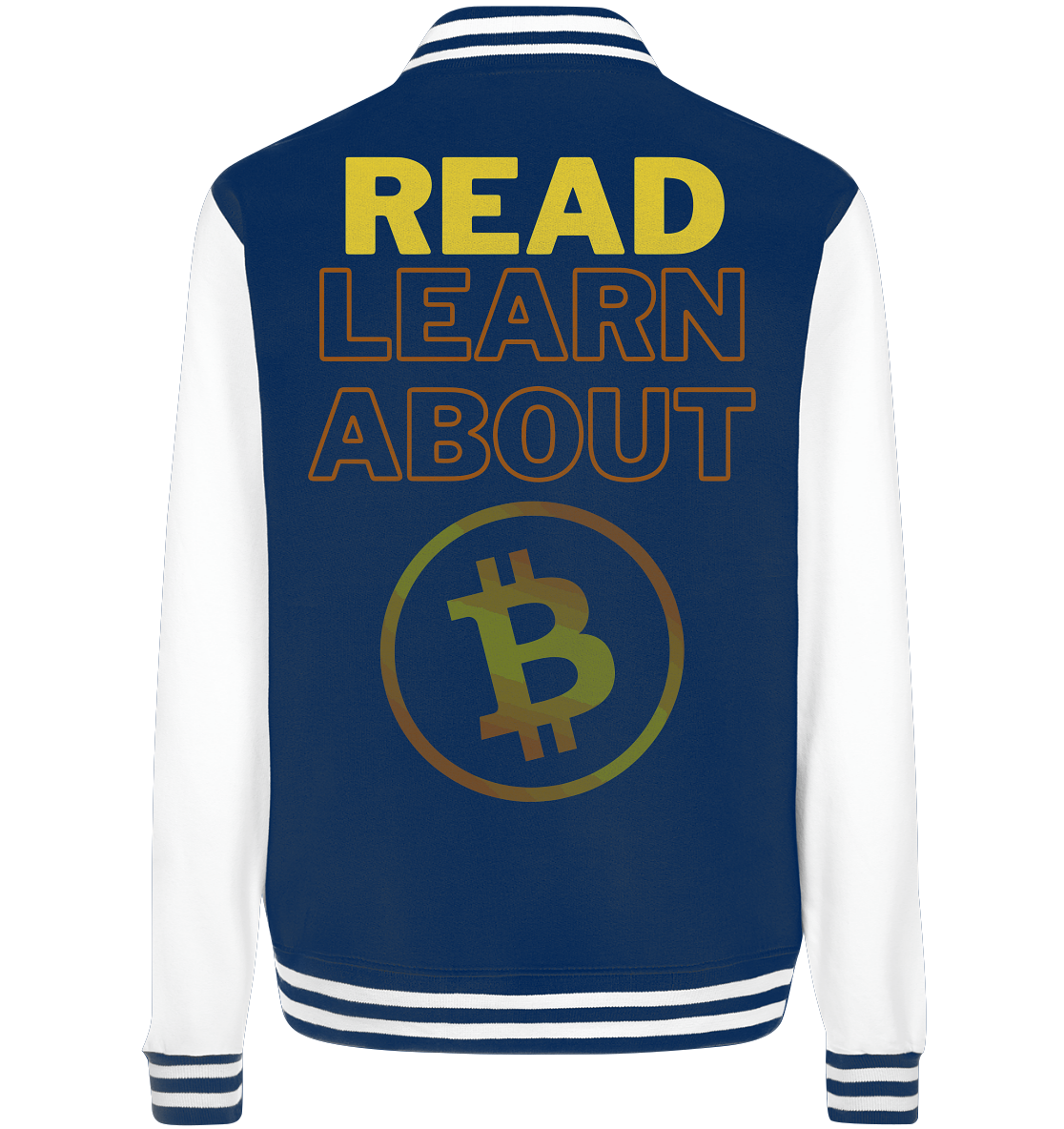 READ - LEARN ABOUT BITCOIN - Ladies Collection - College Jacket