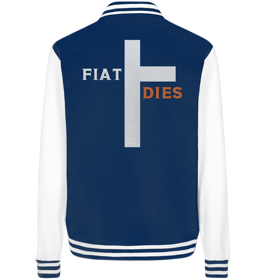 FIAT DIES (weiss / orange) - Ladies Collection - College Jacket