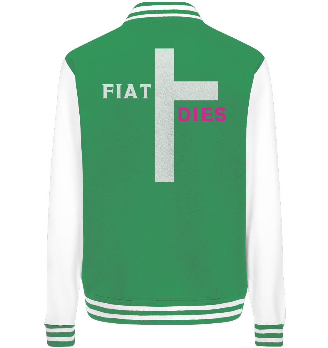 FIAT DIES (weiss / pink) - Ladies Collection  - College Jacket