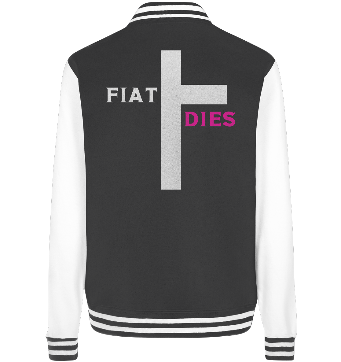 FIAT DIES (weiss / pink) - Ladies Collection  - College Jacket