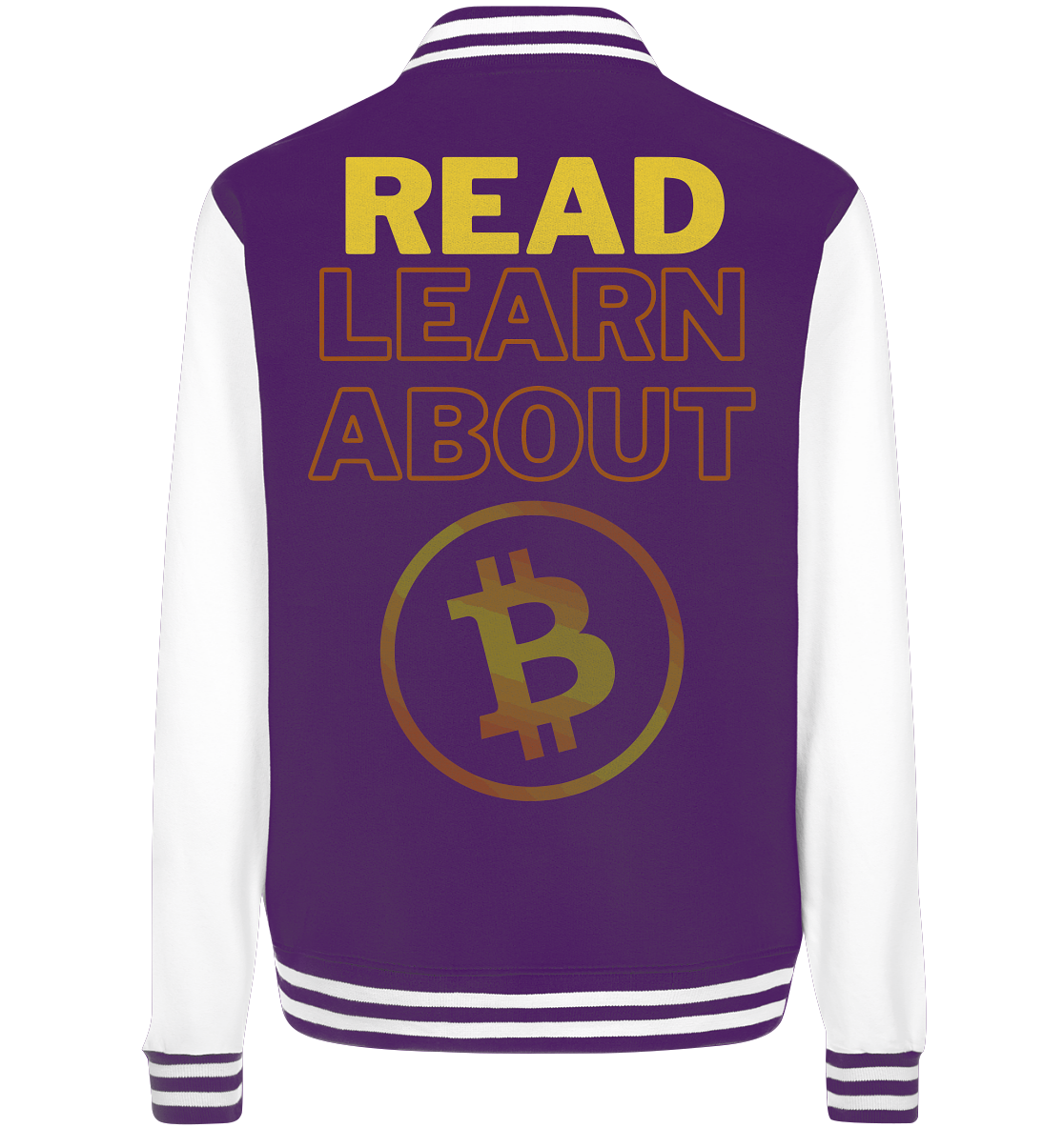 READ - LEARN ABOUT BITCOIN - Ladies Collection - College Jacket