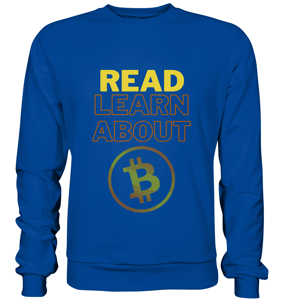 READ - LEARN ABOUT - BTC-Symbol - Basic Sweatshirt