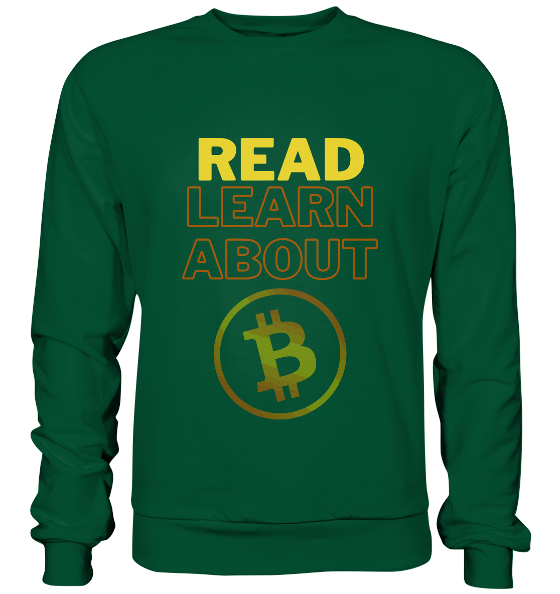 READ - LEARN ABOUT - BTC-Symbol - Basic Sweatshirt