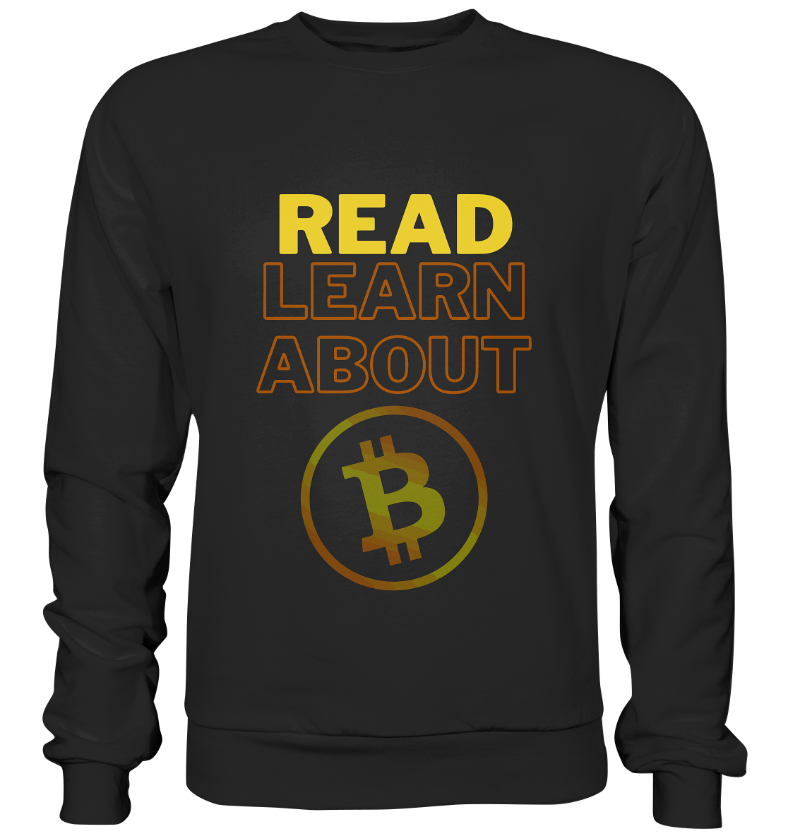 READ - LEARN ABOUT - BTC-Symbol - Basic Sweatshirt