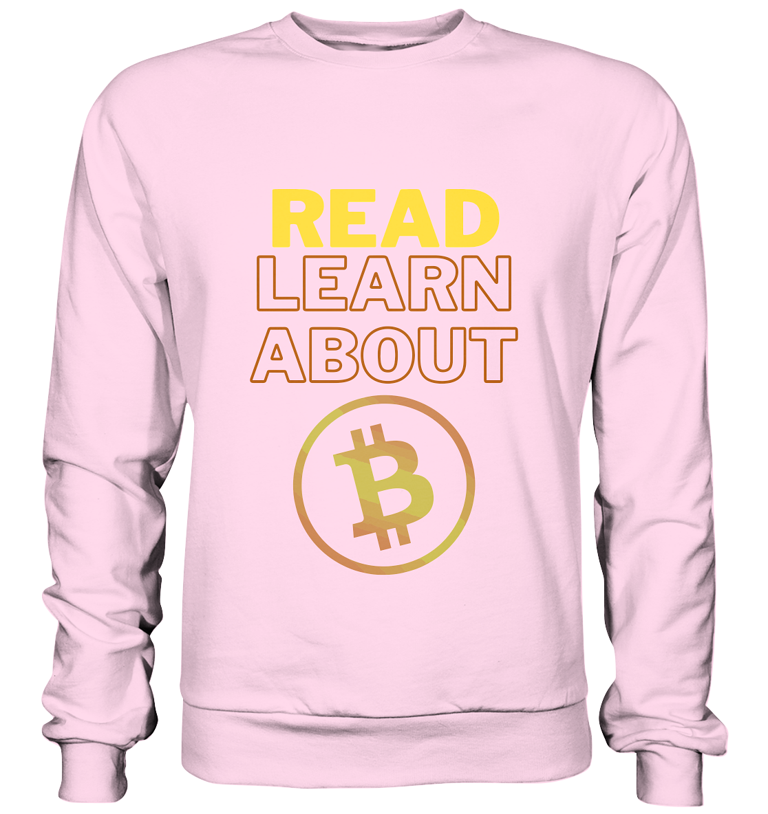 READ - LEARN ABOUT - BTC-Symbol - Basic Sweatshirt