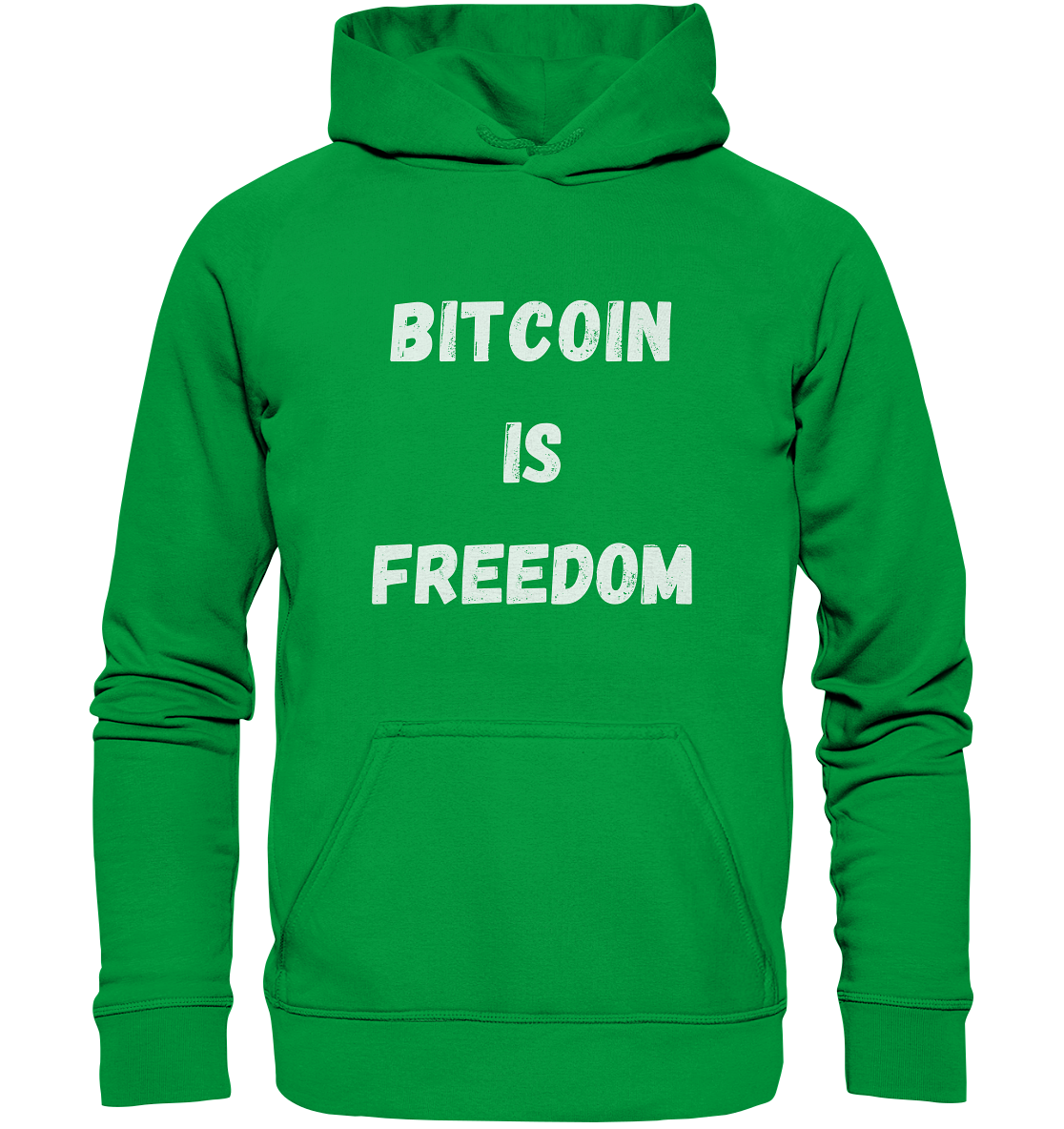 BITCOIN IS FREEDOM - LADIES COLLECTION 21% automat. Rabatt bis zum Halving 2024  - Basic Unisex Hoodie