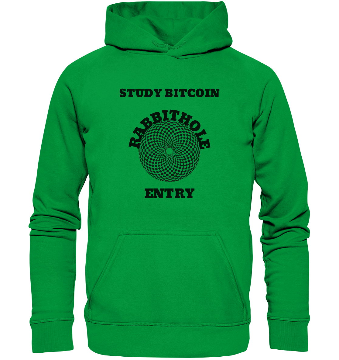 STUDY BITCOIN - RABBITHOLE ENTRY - Basic Unisex Hoodie