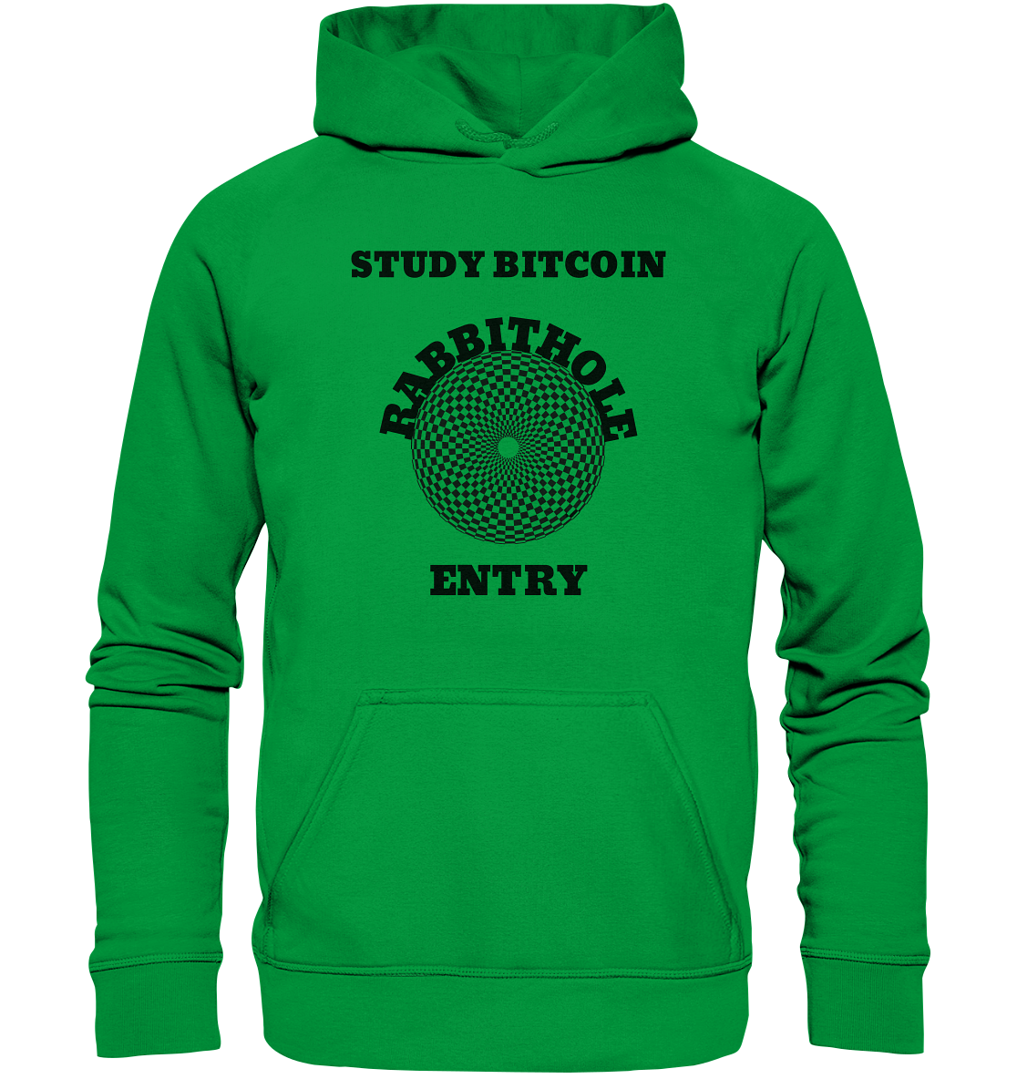 STUDY BITCOIN - RABBITHOLE ENTRY # Ladies Collection 21% Rabatt bis zum Halving 2024   - Basic Unisex Hoodie