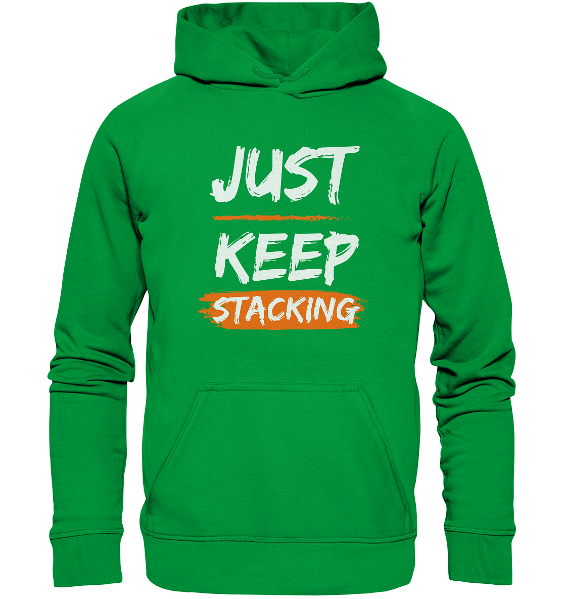 JUST KEEP STACKING - LADIES COLLECTION 21% automat. Rabatt bis zum Halving 2024   - Basic Unisex Hoodie