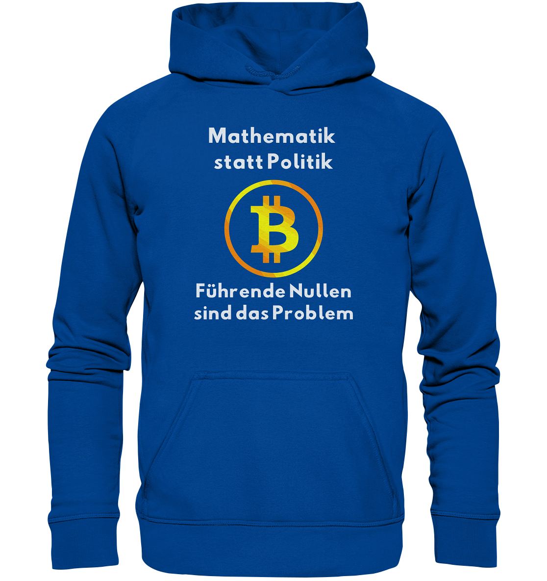 Mathematik statt Politik - führende Nullen sind (überall) das Problem ;-) - Basic Unisex Hoodie