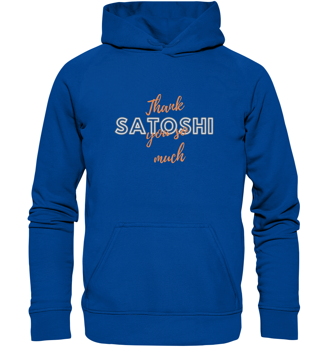 THANK YOU SO MUCH SATOSHI (Variante Chaos) - Basic Unisex Hoodie