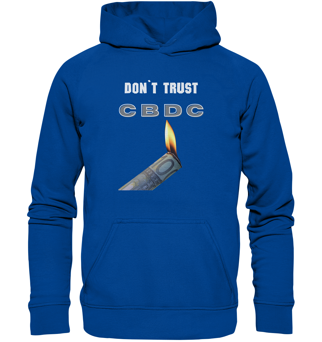 DON`T TRUST CBDC - Basic Unisex Hoodie