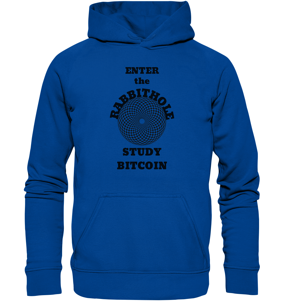 ENTER the RABBITHOLE - STUDY BITCOIN - Basic Unisex Hoodie