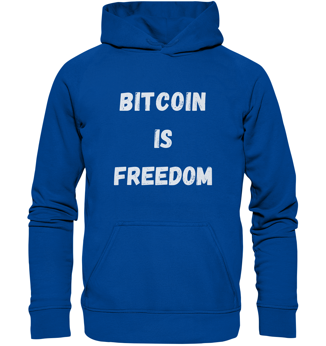 BITCOIN IS FREEDOM - LADIES COLLECTION 21% automat. Rabatt bis zum Halving 2024  - Basic Unisex Hoodie