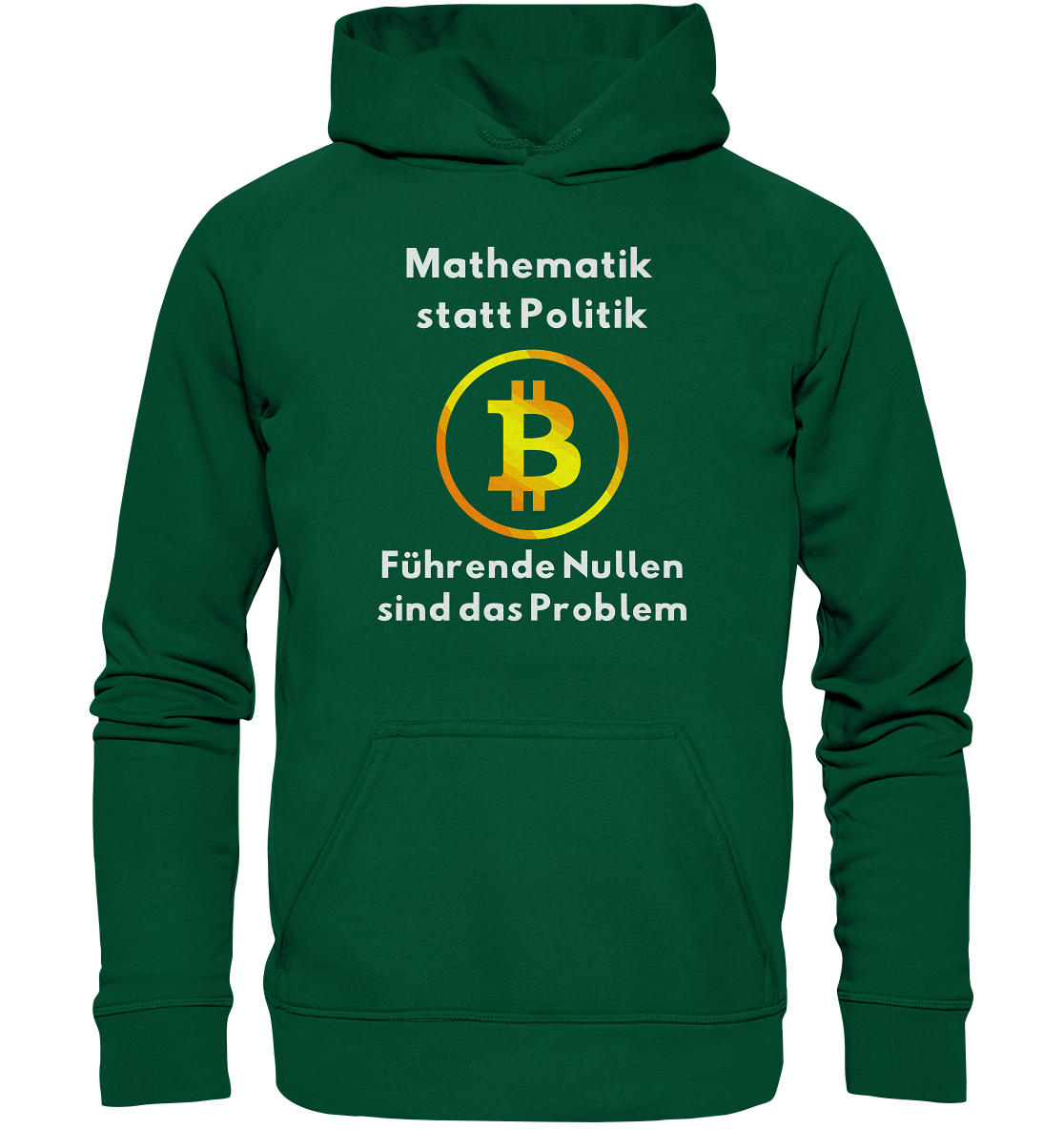 Mathematik statt Politik - führende Nullen sind (überall) das Problem ;-) - Basic Unisex Hoodie