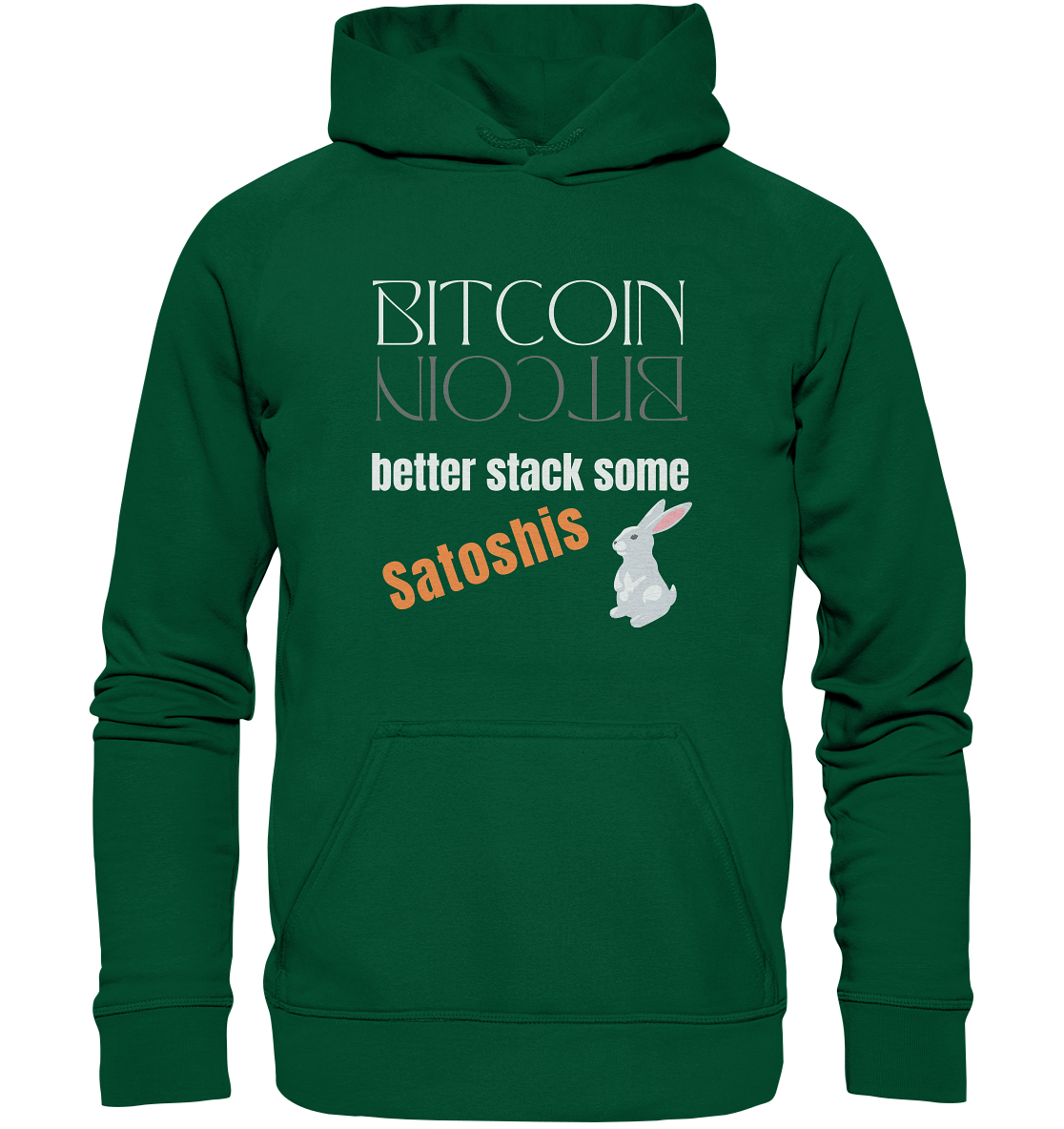 BITCOIN better stack some Satoshis - LADIES COLLECTION 21% automat. Rabatt bis zum Halving 2024  - Basic Unisex Hoodie