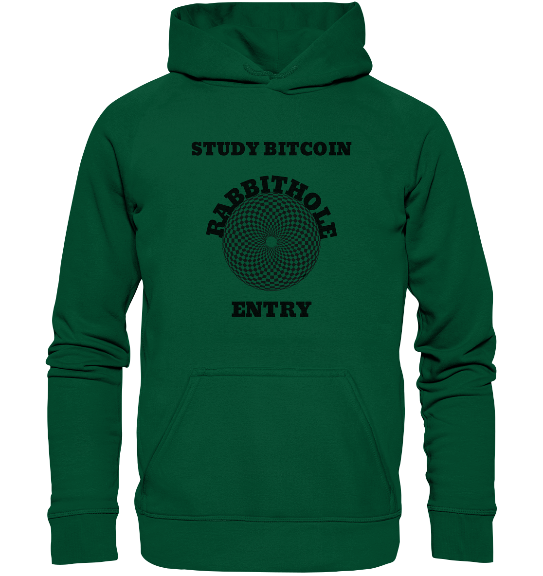 STUDY BITCOIN - RABBITHOLE ENTRY - Basic Unisex Hoodie