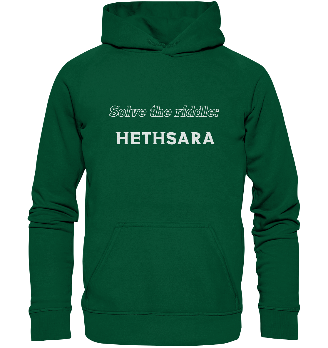 SOLVE THE RIDDLE - HETHSARA - Basic Unisex Hoodie