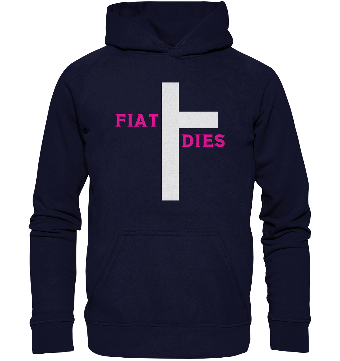 FIAT DIES (pink / pink) - Ladies Collection  - Basic Unisex Hoodie