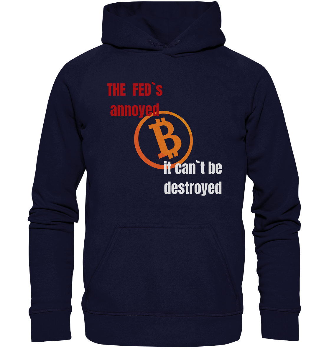 The FEDs annoyed... (gerade, versetzt) - Basic Unisex Hoodie