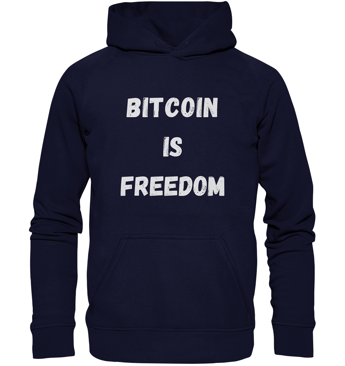 BITCOIN IS FREEDOM - LADIES COLLECTION 21% automat. Rabatt bis zum Halving 2024  - Basic Unisex Hoodie