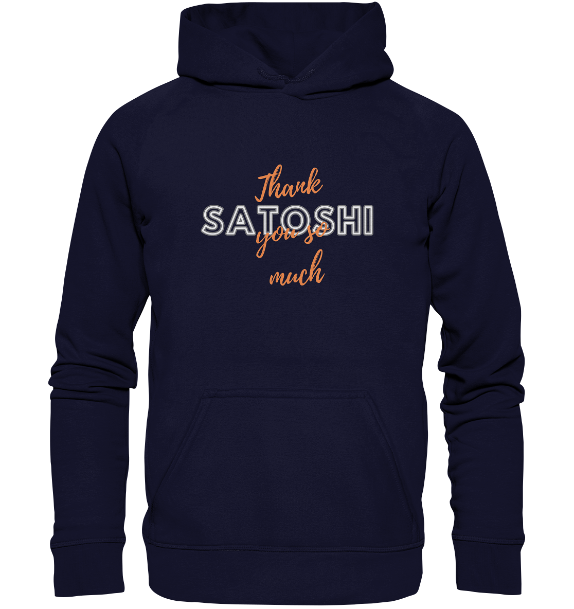 THANK YOU SO MUCH SATOSHI (Variante Chaos) - Basic Unisex Hoodie