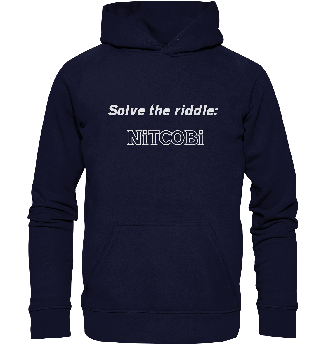 SOLVE THE RIDDLE - NiTCOBi - Basic Unisex Hoodie