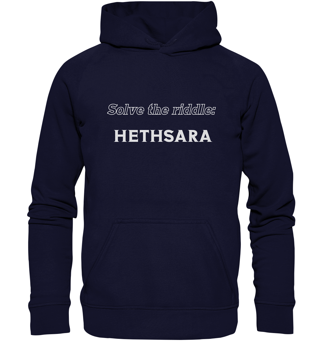 SOLVE THE RIDDLE - HETHSARA - Basic Unisex Hoodie