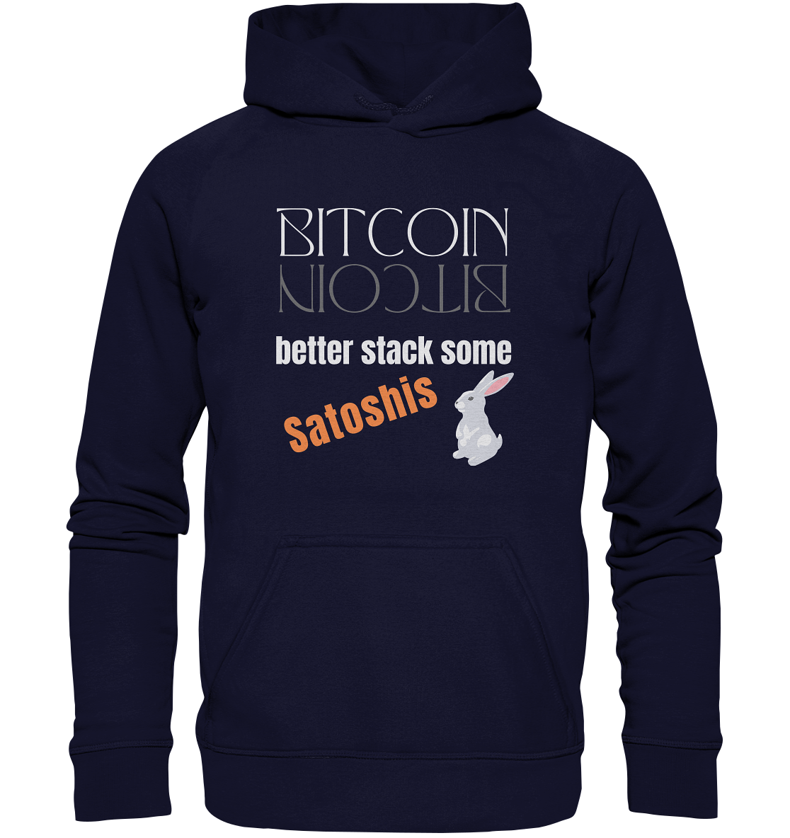 BITCOIN better stack some Satoshis - LADIES COLLECTION 21% automat. Rabatt bis zum Halving 2024  - Basic Unisex Hoodie