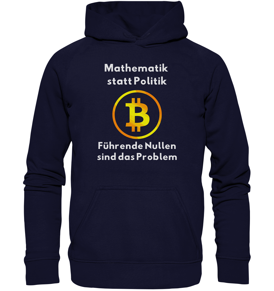 Mathematik statt Politik - führende Nullen sind (überall) das Problem ;-) - Basic Unisex Hoodie