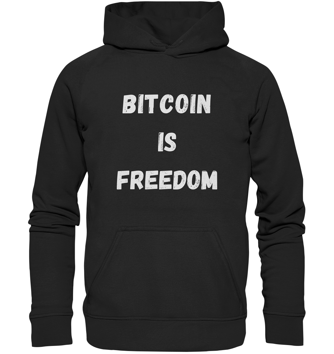 BITCOIN IS FREEDOM - LADIES COLLECTION 21% automat. Rabatt bis zum Halving 2024  - Basic Unisex Hoodie