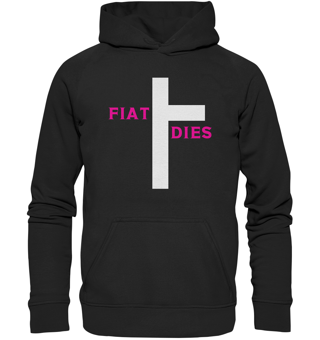 FIAT DIES (pink / pink) - Ladies Collection  - Basic Unisex Hoodie