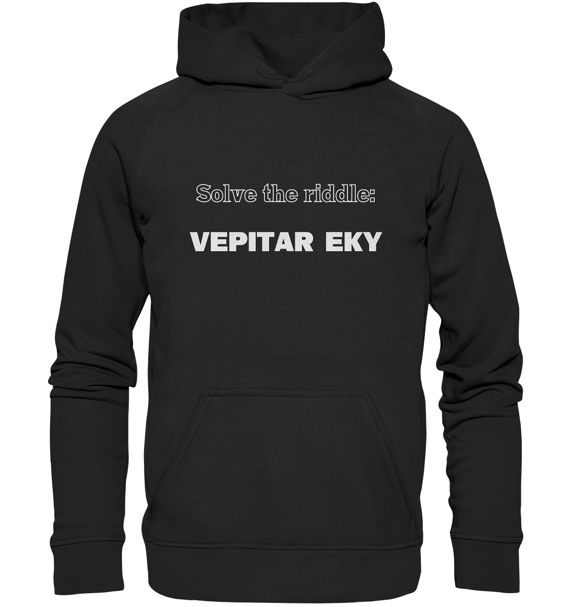 SOLVE THE RIDDLE - VEPITAR EKY - Basic Unisex Hoodie