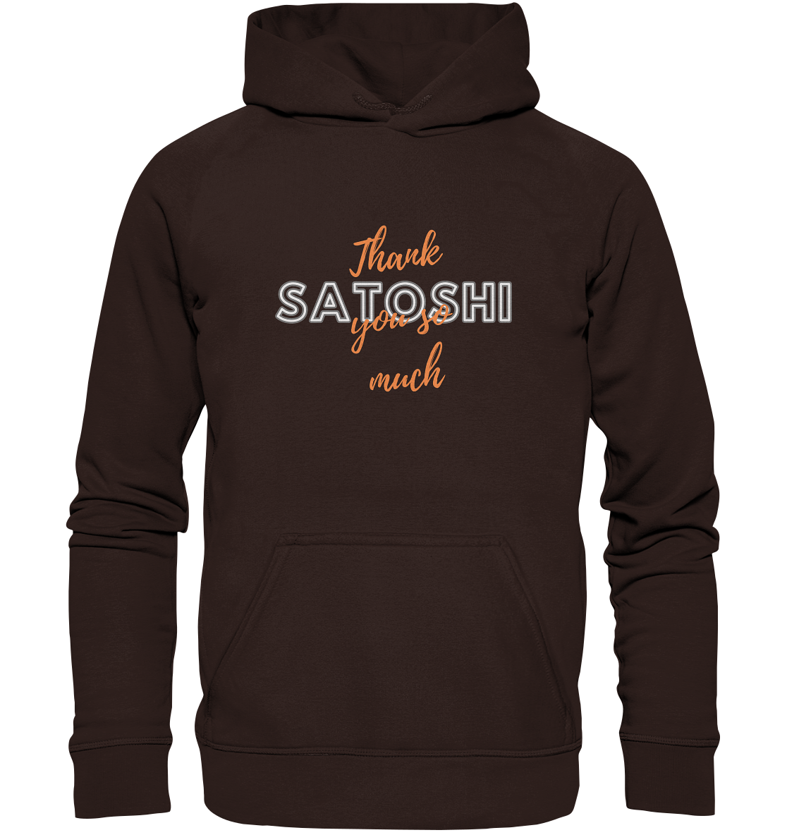 THANK YOU SO MUCH SATOSHI (Variante Chaos) - Basic Unisex Hoodie