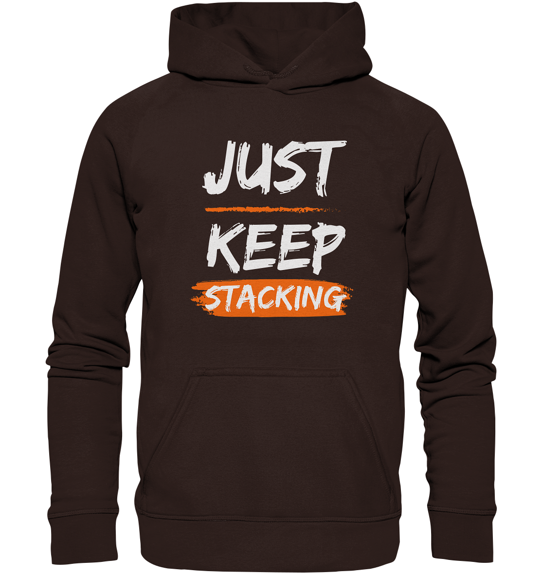 JUST KEEP STACKING - LADIES COLLECTION 21% automat. Rabatt bis zum Halving 2024   - Basic Unisex Hoodie